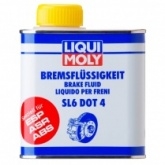 Жидкость тормозов и сцепления Liqui Moly DOT4 SL6 (500мл)