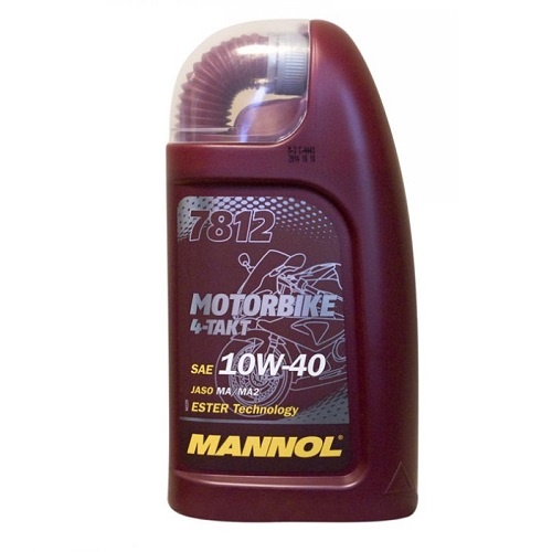 Масло моторное Mannol Motorbike 4T 10W40 (1л)