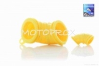 Патрубок корпуса фильтра воздушного Motorace Yamaha Jog 3KJ/4Jp/5BM Yellow