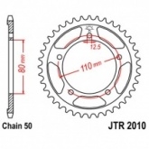 Звезда задняя JT JTR2010.42