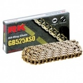 Цепь приводная RK 525 G&B XSO/102 Gold/Black