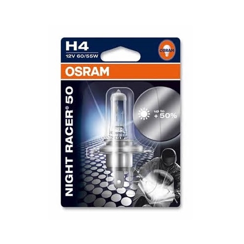 Лампа Osram H4 12V 60/55W Night Racer +50%