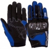 Мотоперчатки MAD Bike TF-02 Black/Blue
