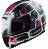 Шлем LS2 FF353 Rapid Brick Black/Pink