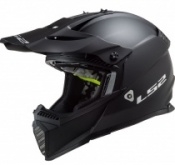 Шлем LS2 MX437 Fast Evo Junior Black Mat