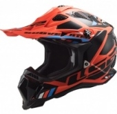 Шлем LS2 MX700 Subverter EVO Stomp Orange/Black