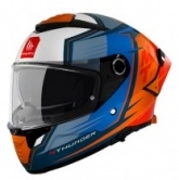 Шлем MT Thunder 4 SV Pental B4 Blue/Orange