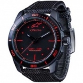 Часы Alpinestars Tech Watch 3H Nylon Srtap Black/Red